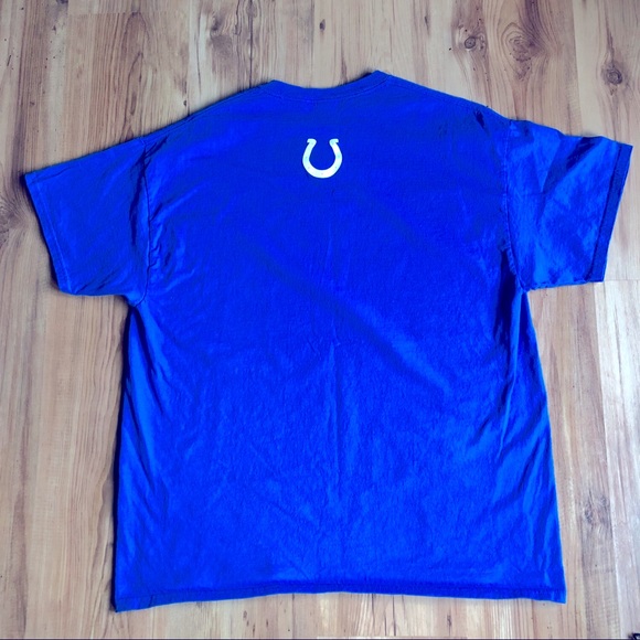 Indianapolis COLTS Shirt NFL Football Blue XL UNISEX Mens - Picture 3 of 12